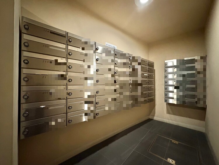 その他 郵便物を受け取るための郵便受けも、きちんと管理されています。