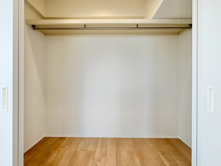 収納 居室にはクローゼットがあり、荷物もスッキリ収納して快適にお過ごしいただけます。