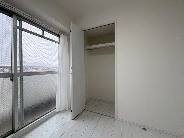 収納 居室にはクローゼットがあり、荷物もスッキリ収納して快適にお過ごしいただけます。