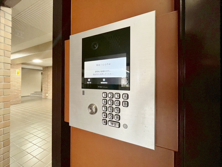 設備 オートロックがついていますので、セキュリティ面でも安心です。