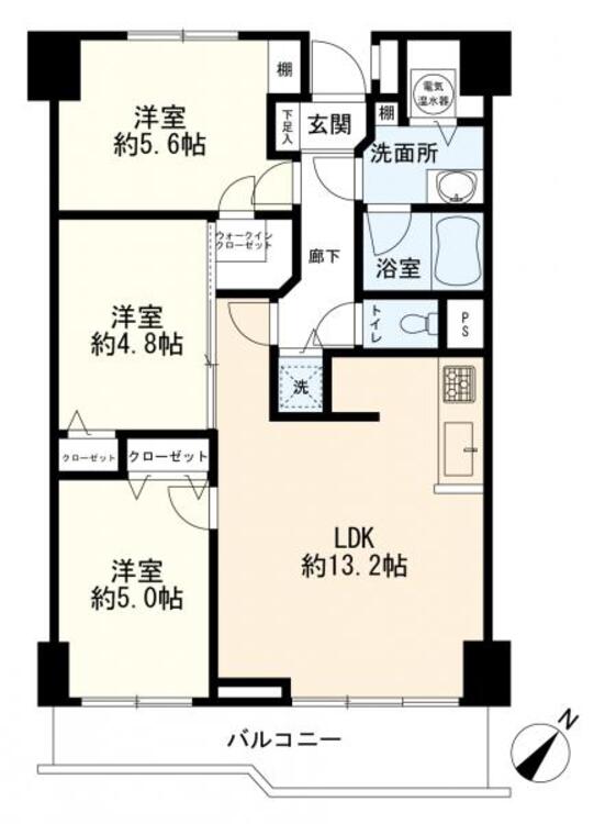 間取り ３ＬＤＫ