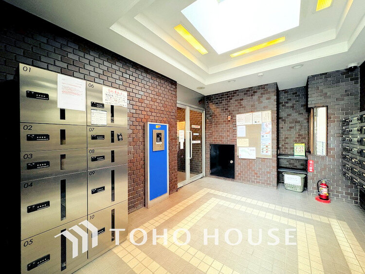 その他 宅配ロッカーがあり不在時の荷物受け取りも安心