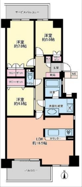 間取り 暮らし続けることで、住まいの意味を問いかける。団欒を育むスペースは通風・日当たり良好で、窓を開けるとすこやかな風が吹き抜けます。