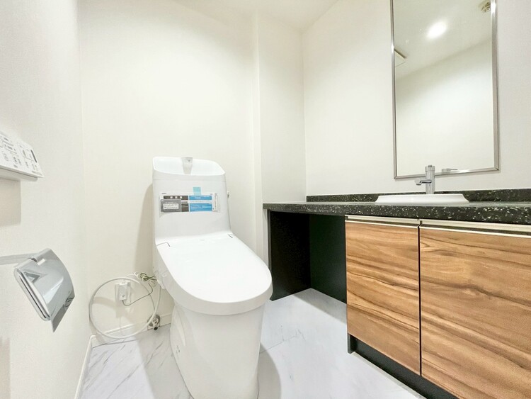 その他 清潔感の高いお手洗い。