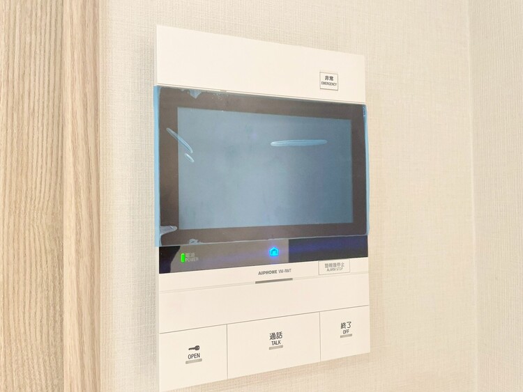 その他 誰が来てもわかる様にモニター付きインターホンを設置。