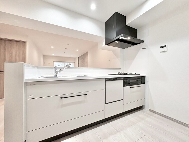 キッチン 開放感のあるキッチンスペース。調理をしながら、会話も弾みそうですね。