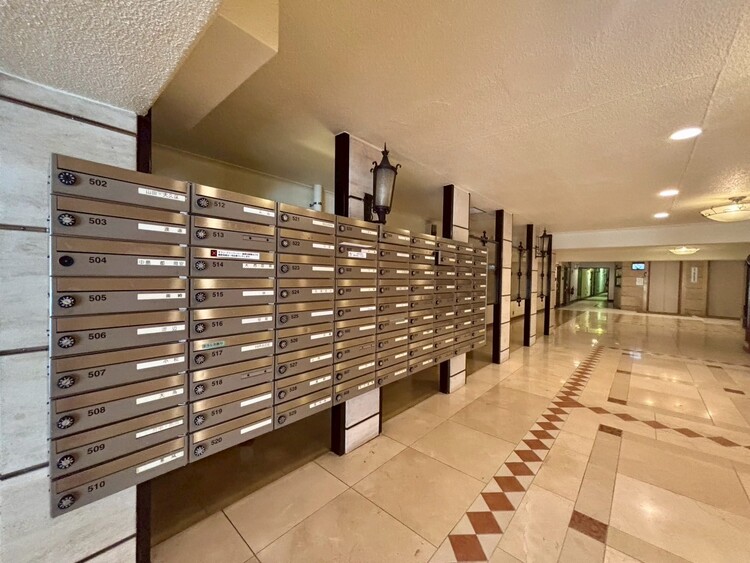 設備 郵便受けも、きちんと管理されています。