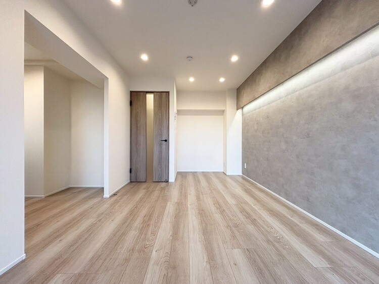 居間 伸びやかな空間のなかで、ゆったりとしたひとときを過ごせます。