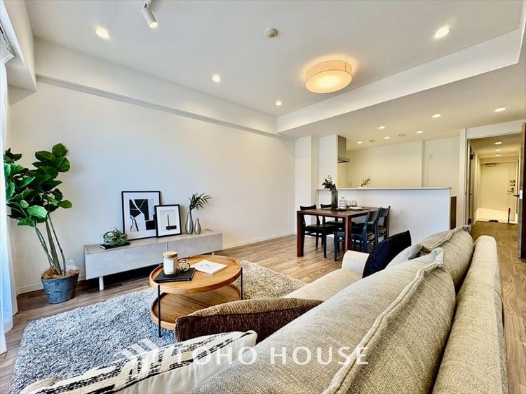 内装 【LIVING】◆家族◆愛する家族を一目で見渡せる。家族が集う空間。永遠に続く幸せな毎日を、ここで。