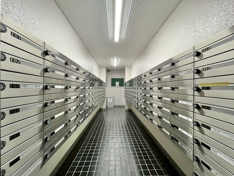 設備 郵便物を受け取るための郵便受けも、きちんと管理されています。