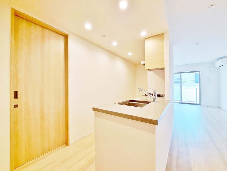 キッチン 洗練されたスタイリッシュなデザイン性と使いやすさを備えた仕様。