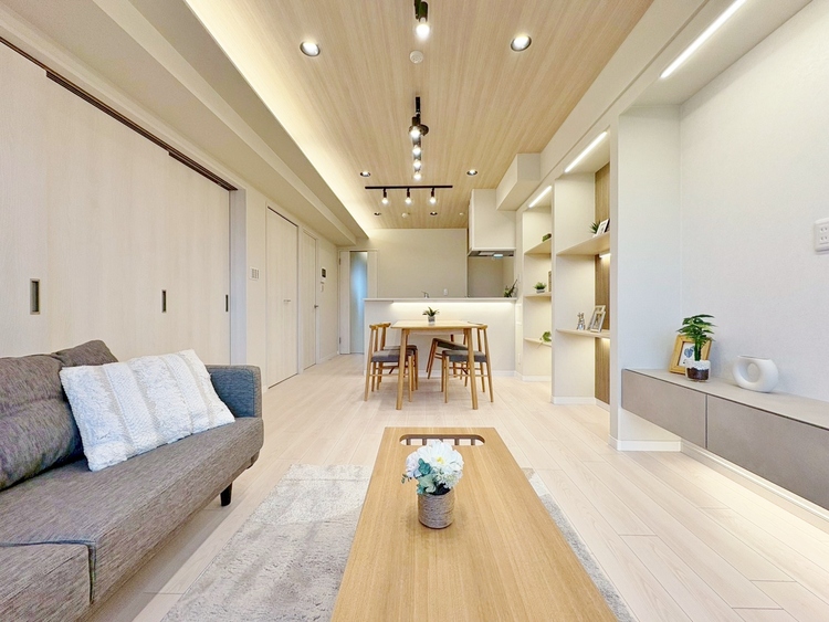 居間 過ごす時間が、たくさんの思い出として紡がれていく場所。