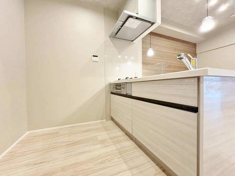 キッチン 洗練されたスタイリッシュなデザイン性と使いやすさを備えた仕様。
