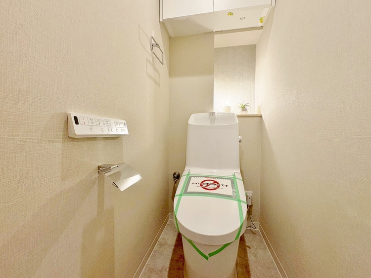 トイレ 暮らしの中のさりげないひとときの快適さにも、こだわりを、持って設備を配しております。