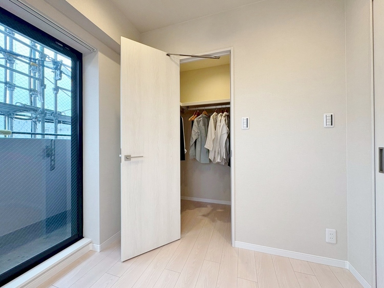 収納 居室にはクローゼットがあり、荷物もスッキリ収納して快適にお過ごしいただけます。