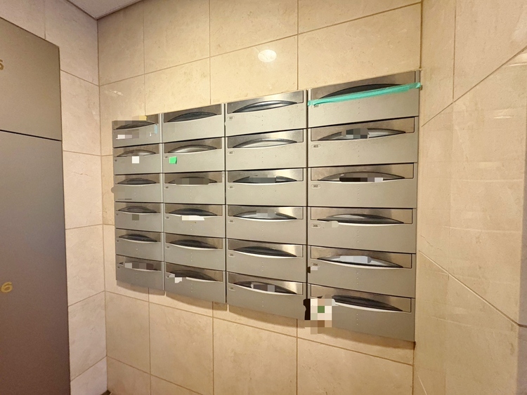 その他 郵便物を受け取るための郵便受けも、きちんと管理されています。