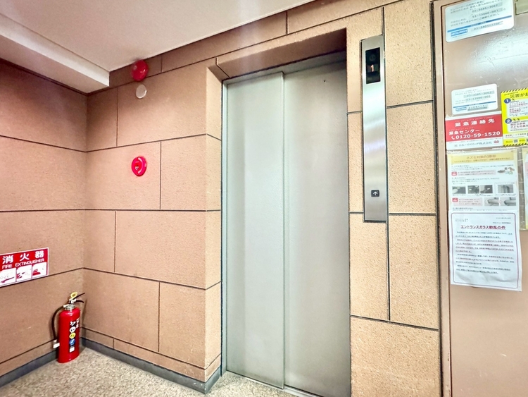 その他 エレベーター完備のため荷物が多くなっても安心。