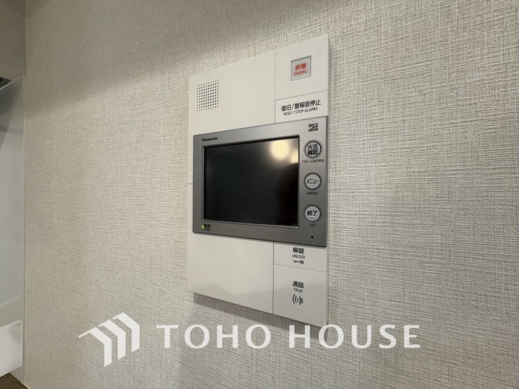 その他 来客が一目でわかるモニター付きインターホン
