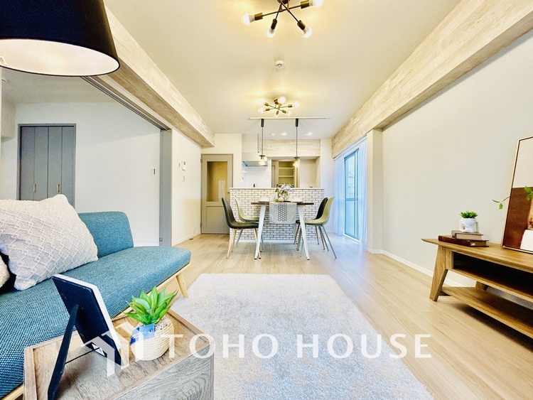 内装 ゆったりとくつろげる上質なリビングダイニング