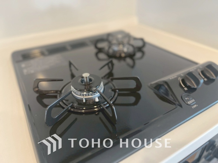 キッチン 【KITCHEN】◆家族のおはよう◆の声を笑顔で迎えてあげられるシステムキッチン。朝ごはんが楽しみでちょっと早起きしたくなるんです。