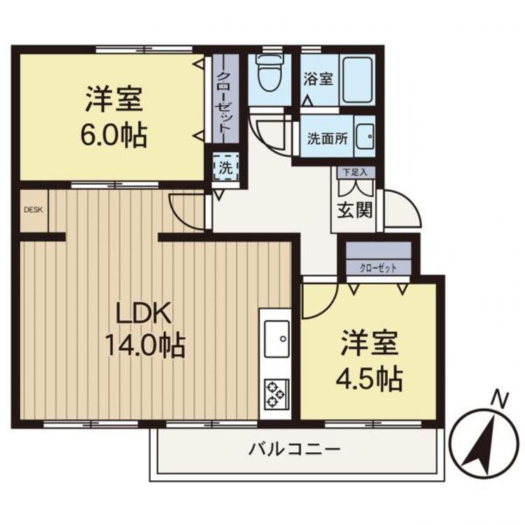 間取り 【間取り図】新規リフォーム済みにて即入居可能♪