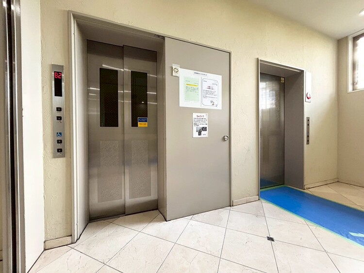 その他 エレベーター完備のため荷物が多くなっても安心。