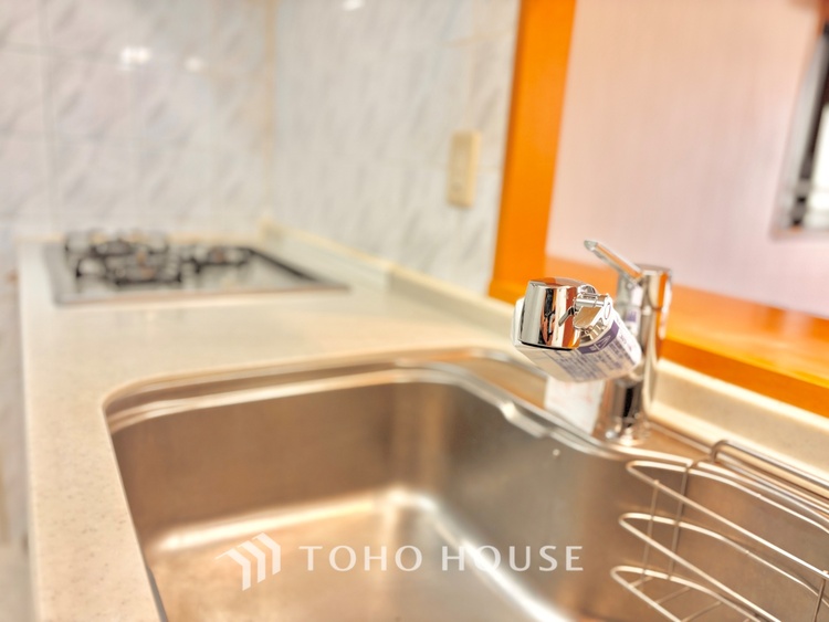 キッチン 【Kitchen】安心してお料理に取り組んでいただけます。会話だって自然とはずむはず。