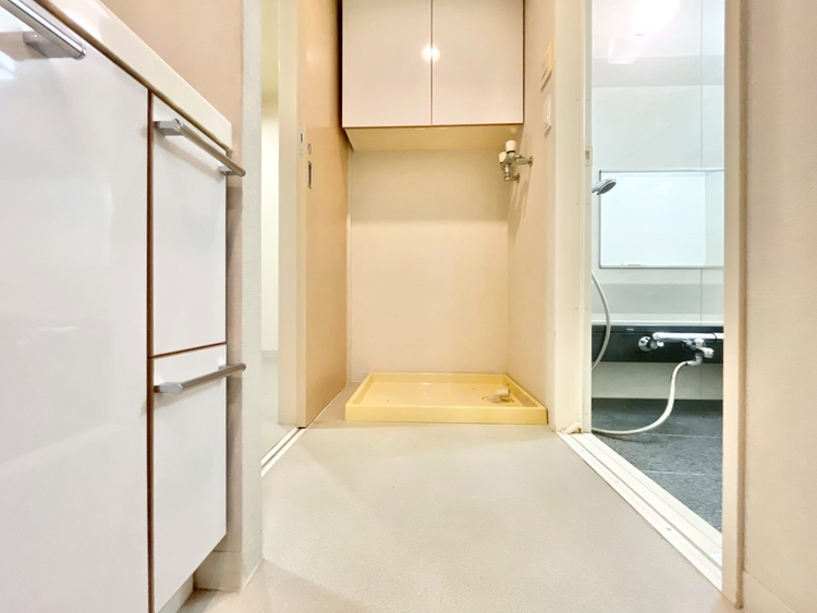 その他 十分な広さの脱衣所。