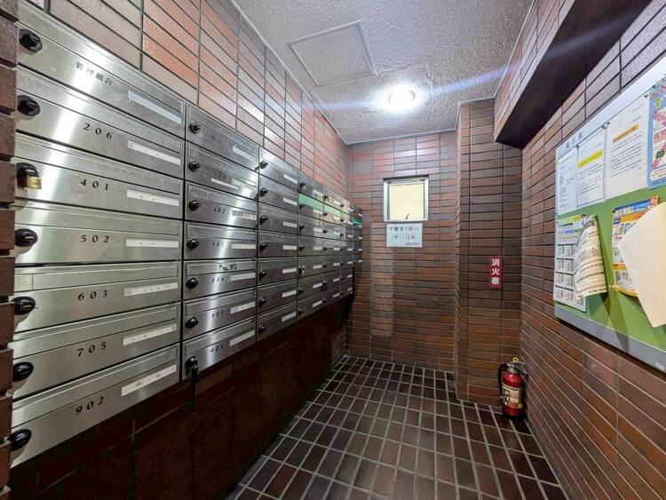 設備 郵便受けも、きちんと管理されています。