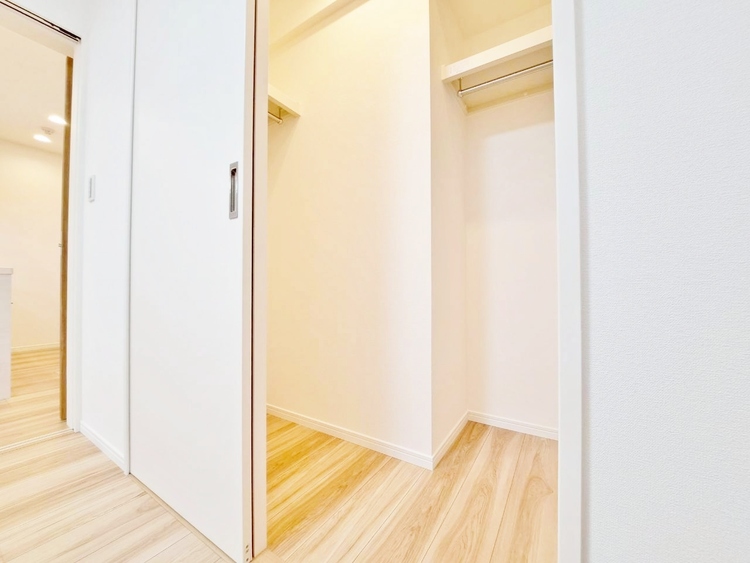 収納 暮らし心地を大きく左右する収納を、適材適所に配置し使い勝手を考慮しました。