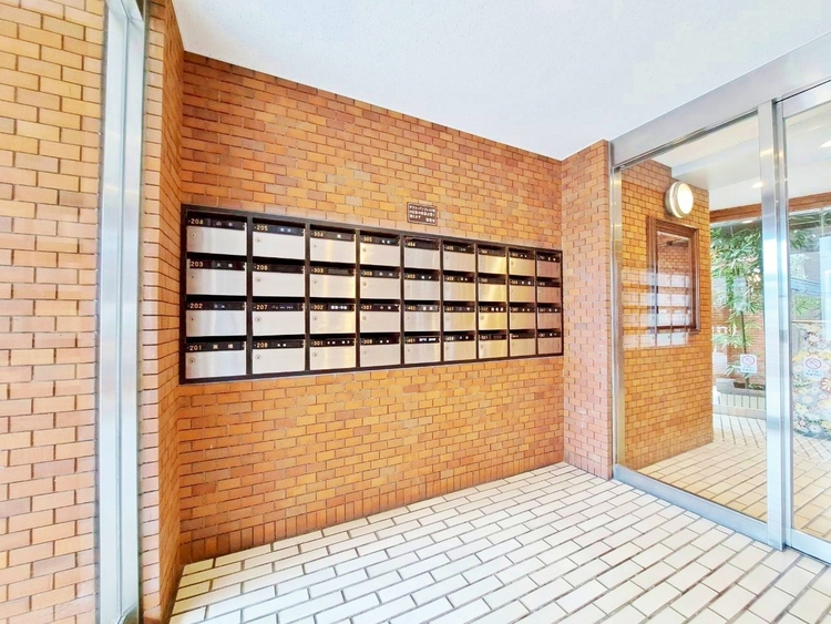 設備 郵便物を受け取るための郵便受けも、きちんと管理されています。