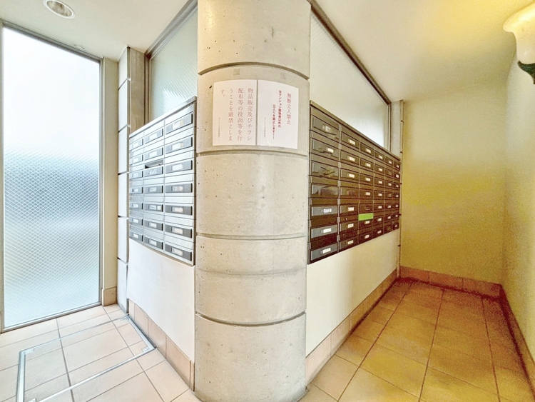 設備 郵便物を受け取るための郵便受けも、きちんと管理されています。