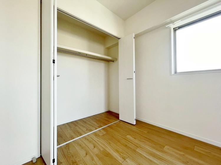 収納 居室にはクローゼットがあり、荷物もスッキリ収納して快適にお過ごしいただけます。