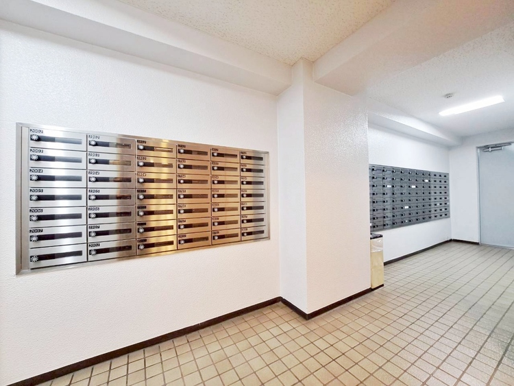 設備 郵便物を受け取るための郵便受けも、きちんと管理されています。