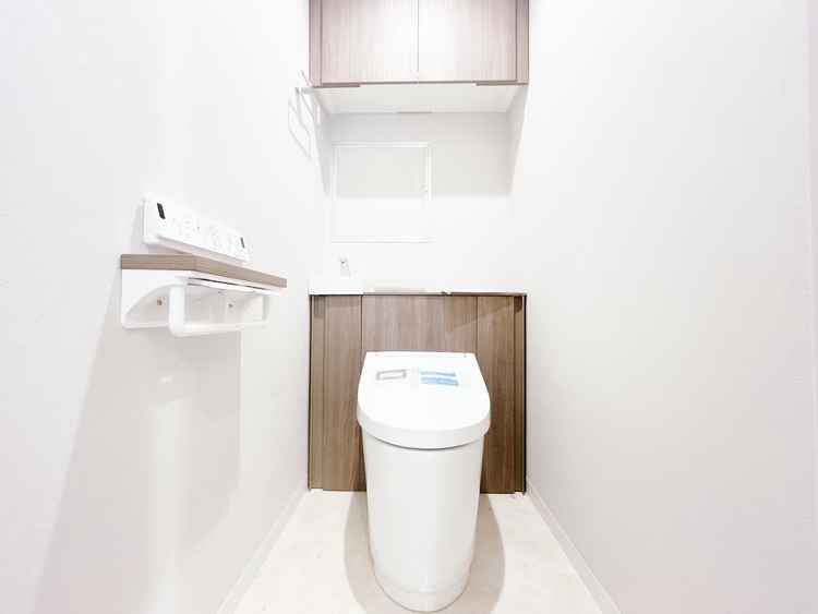 トイレ 暮らしの中のさりげないひとときの快適さにも、こだわりを、持って設備を配しております。