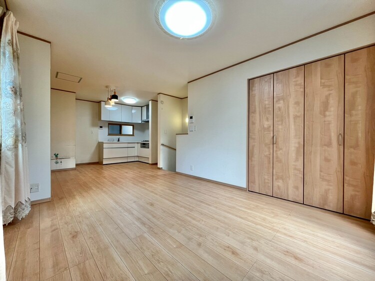 居間 「空間が織り成すひとつ先の住み心地」を演出します。