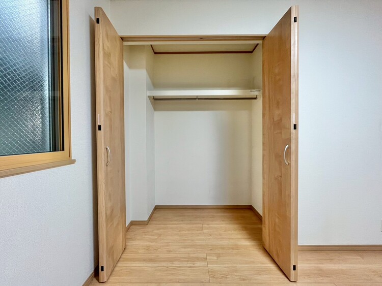 収納 居室にはクローゼットがあり、荷物もスッキリ収納して快適にお過ごしいただけます。