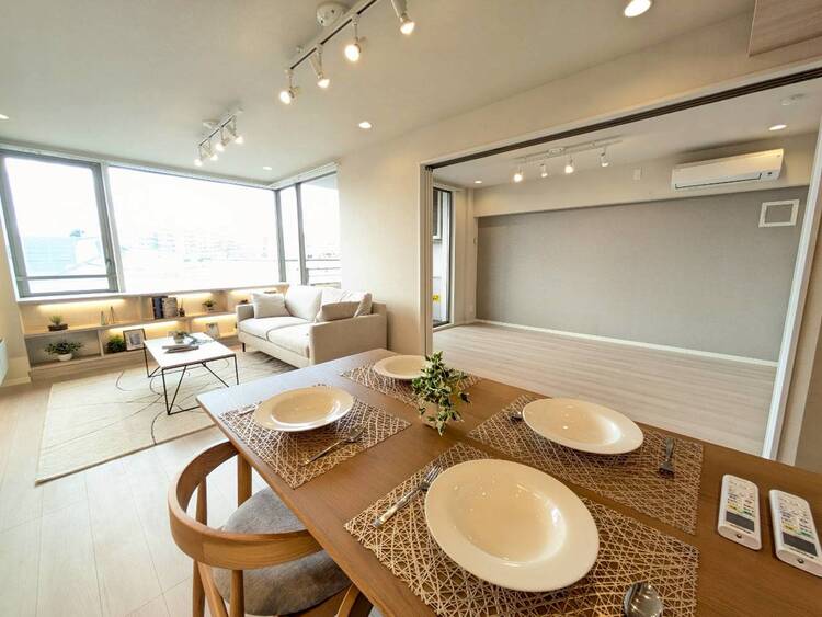 居間 「空間が織り成すひとつ先の住み心地」を演出します。