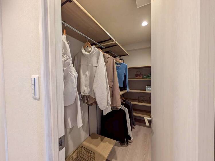 収納 暮らし心地を大きく左右する収納を、適材適所に配置し使い勝手を考慮しました。