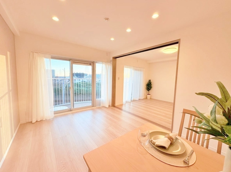 居間 ひとつひとつの空間に宿した機能性、そして美意識。