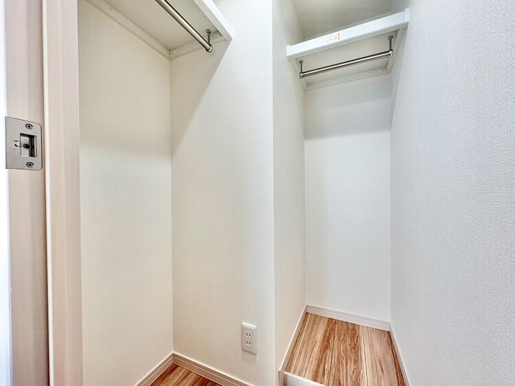 収納 居室にはクローゼットがあり、荷物もスッキリ収納して快適にお過ごしいただけます。