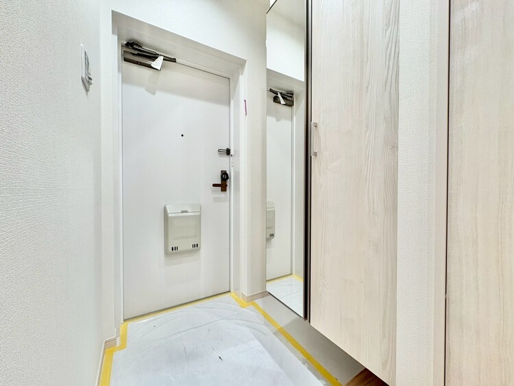 玄関 シューズボックスを完備した玄関です。