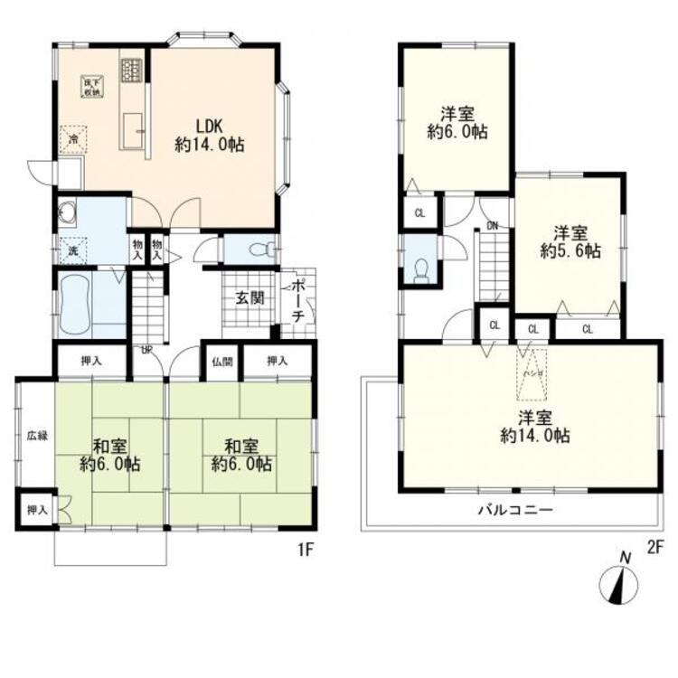 間取り ５ＬＤＫ