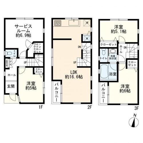 南区弘明寺町　中古一戸建ての物件画像
