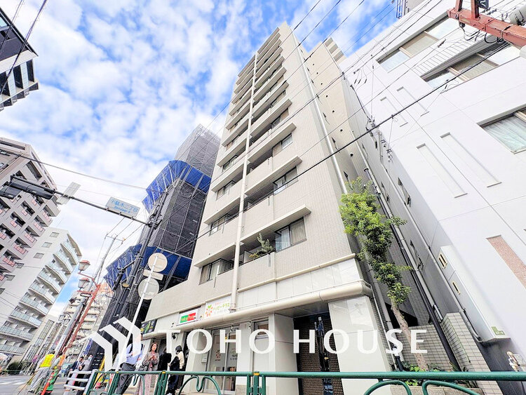 外観 〜2駅徒歩5分の好立地マンション〜角部屋・2面バルコニーつきで通風良好〜新規リノベーション住戸〜