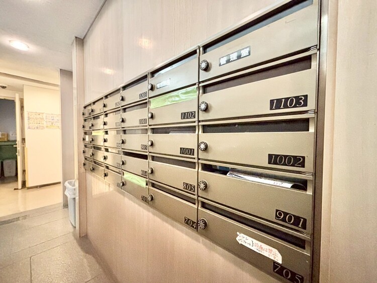 その他 郵便受けも、きちんと管理されています。