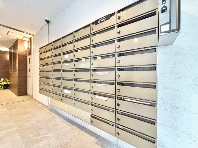 その他 郵便受けも、きちんと管理されています。