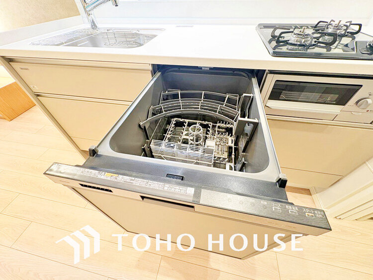 その他 ビルトイン式食洗機完備のシステムキッチンで食後もゆったり家族団らん