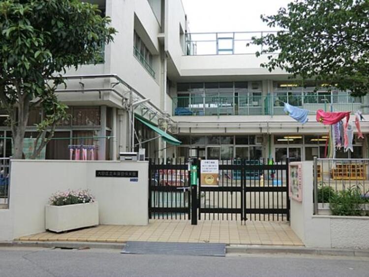 周辺 大田区立本蒲田保育園まで約900ｍ