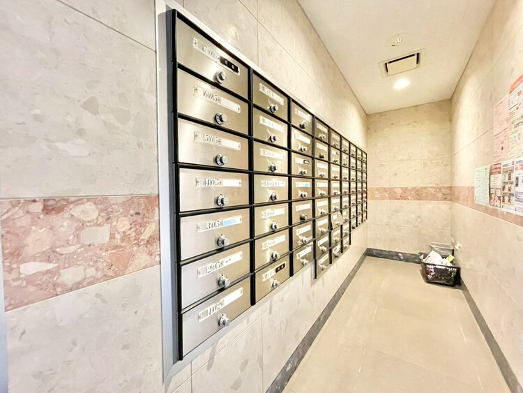 設備 郵便物を受け取るための郵便受けも、きちんと管理されています。